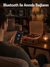 Saatli Gece Işıklı Hoparlör – Modern Ve Vintage Tasarım Yeni Nesil
