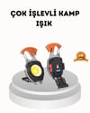 Şarj Edilebilir Çok Amaçlı Mini Fener – Güvenlik Düdüklü, Kompakt Ve Hafif Tasarım