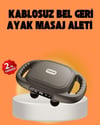 Şarjlı 6 Başlıklı Masaj Tabancası 2000 Mah Sessiz Güçlü Motor