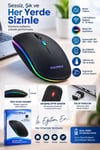 Sessiz Tıklama 800 1200 1600 Dpı Ayarlanabilir Mouse