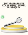 Su Basıncını Artıran Sızdırmaz Duş Başlığı