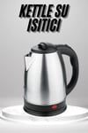 Su Isıtıcı 220 - 240 V Paslanmaz Çelik Kettle Uzun Ömürlü 2000 Watt