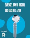 Su Tasarruflu Ve Kolay Kurulumlu El Duş Başlığı – Yüksek Performans