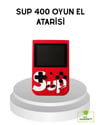 Sup Retro El Konsolu – 500 Oyun, Tv Bağlantılı, 3 İnç Ekranlı Şarjlı Mini Atari