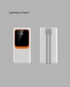 Taşınabilir 10000 Mah Powerbank Dijital Göstergeli, Type-c Ve Usb Çıkışlı