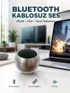 Taşınabilir Bluetooth Hoparlör Yüksek Ses Kaliteli Mini Tasarım Yeni Nesil