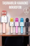 Taşınabilir Bluetooth Karaoke Mikrofon: Hafıza Kart Girişli, Etkileyici Performans