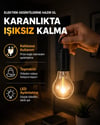 Taşınabilir Sıcak Işık Yayan Kamp Lambası