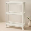 Tekerlekli 3 Derin Raflı Çok Amaçlı Raf Ünitesi