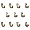 Tekli Bijuteri, Dekor Askısı - Nikel, 100 Adet, 10x18x22 Mm
