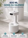 Ters Akan Su Damlası Nemlendirici 800 Ml Sessiz Ultrasonik Oda Nemlendirici