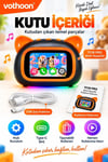 Tf39 Pro Yapay Zekalı Bluetooth Hoparlör – Renkli Ekran, Rgb Işık, Alarm Ve Saat