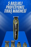 Tıraş Makinesi Şarjlı 5 Başlıklı Burun Ve Kulak Temizleme