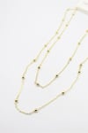 Top Zincir Kolye-90cm - Altın