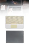 Touchpad Tüm Cihazlara Uyumlu Bluetooth Klavye Touchpad Slim Kablosuz Wifi Q Klavye