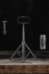 Tripod Kablosuz Bluetooth Bağlantılı Selfie Çubuğu 360 Derece Dönebilen