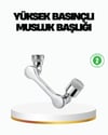 Üç Segmentli 1080 Derece Musluk Atı Esnek Döner Havalandırıcı Pratik Kullanım