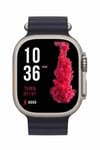 Ultra Akıllı Saat 49 Mm Çift Kordonlu Arama Cevaplama Bluetooth Bağlantılı