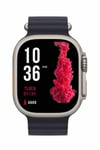 Ultra Akıllı Saat 49 Mm Çift Kordonlu Arama Cevaplama Bluetooth Bağlantılı