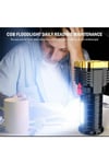 Ultra Parlak El Feneri Usb Şarj 4 Led+yan Cob Led Taktik Günlük Hayat Kamp Avcılık El Feneri