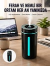 Ultrasonik Nemlendirici Led Işıklı Aromaterapi Difüzör Sessiz Çalışma Yeni Nesil