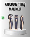 Unisex Şarjlı Saç Ve Sakal Tıraş Makinesi – Ayarlanabilir Tarak Başlıkları, Sessiz Motor