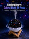 Usb Bağlantılı Projektör Işıklı Taşınabilir Mini Hava Nemlendirici Ve Aroma Difüzörü