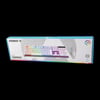 USB Kablolu Oyuncu Klavye ve Mouse Seti - Beyaz RGB