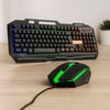 USB Kablolu RGB (Gökkuşağı) Işıklı Klavye ve Mouse Seti - 150 cm