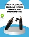 Usb Şarjlı, Yıkanabilir Başlıklı Kişisel Bakım Cihazı-tıraş Makinesi