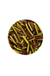 Uzun Boru Kesme Boncuk Çap 2mm Uzunluk 10 mm - 20 Gram - Koyu Kırmızı Sarı - BNC258