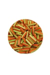 Uzun Boru Kesme Boncuk Çap 2mm Uzunluk 10 mm - 60 Gram - Yeşil Turuncu - BNC300