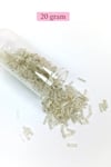 Uzun Boru Kesme Boncuk Çap 2mm Uzunluk 10 mm - 4 Renk - Toplam 80 Gram - BNC427