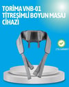 Vnb-01 Titreşimli Boyun Masaj Aleti Gri Renk