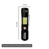 Ws-2828 1000 Lümen Mıknatıslı Usb Şarjlı El Feneri