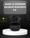 Yapay Zeka Destekli Bluetooth Kulaklık Anlık Çeviri Ve Gürültü Engelleme