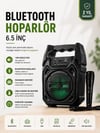 Yeni Nesil 6.5 İnç Bluetooth Hoparlör Mikrofonlu Taşınabilir Ses Sistemi