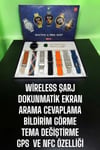 Yeni Nesil Akıllı Saat 2024 Model Uyku Ve Sağlık Takibi Bluetooth Bağlantılı
