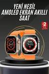 yeni nesil Akıllı Saat Android ve İOS Uyumlu 49 MM NFC Özelliği GPS Takibi
