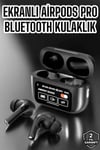 Yeni Nesil Bluetooth Kulaklık Ekranlı Yüksek Ses Kaliteli Uzun Şarj Süreli