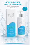 Moon Angel Acne Control Yüz Yıkama Jeli 250 ml Akneye Eğilimli Ciltler İçin Yüz Temizleme Jeli (Salicylic Acid + Niacinamide İ)Moon Angel