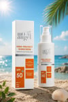 Moon Angel Güneş kremi SPF 50+ PA+++ UVA/UVB Spektrum Koruma Nemlendirici Yüz ve Vücut Güneş Koruyucu 50 mlMoon Angel
