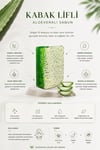 Moon Angel Kabak Lifli Sabun Aloe Vera Özlü Ferahlatıcı ve Rahatlatıcı Cilt Bakım Sabunu Moon Angel