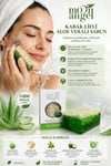 Moon Angel Kabak Lifli Sabun Aloe Vera Özlü Ferahlatıcı ve Rahatlatıcı Cilt Bakım Sabunu Moon Angel