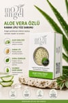 Moon Angel Kabak Lifli Sabun Aloe Vera Özlü Ferahlatıcı ve Rahatlatıcı Cilt Bakım Sabunu Moon Angel