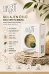 Moon Angel Kabak Lifli Sabun Kolajen Özlü Dolgun ve Pürüzsüz Cilt Bakım Sabunu Moon Angel