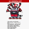 6'lı Montaj Set
