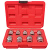 9 Parça 1/2″ E-Set Kısa Torx Lokma Seti
