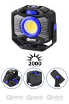 ESEN200A ARM Professional Şarjlı LED Çalışma Lambası
