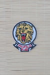 111 Filo F 4e Yazili Aslan Logolu Fermateks Dokuma Nakis İslemeli Arma Patch Pec